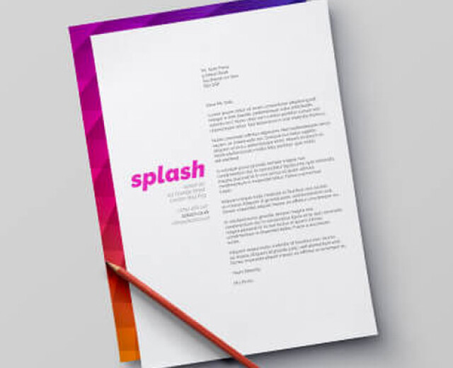 letterhead design